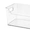24 Pack: Medium Clear Open Storage Bin by Simply Tidy®